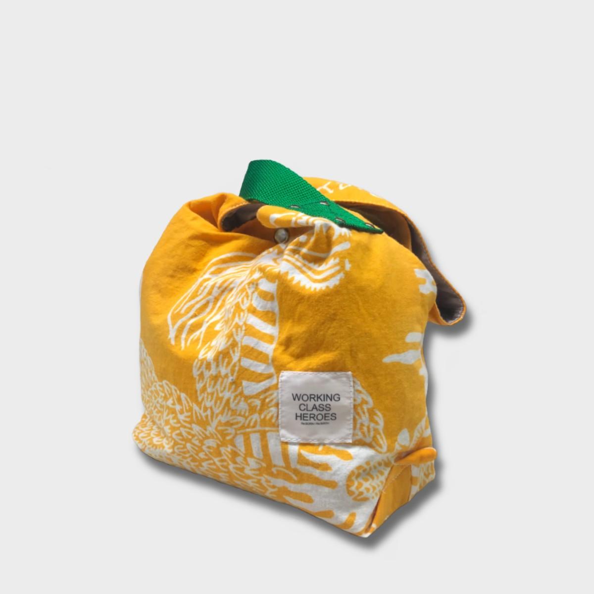 "Re;make" Tenugui remake "SHIJIMI" Bag -長崎くんち 籠町 龍踊り | 3枚目