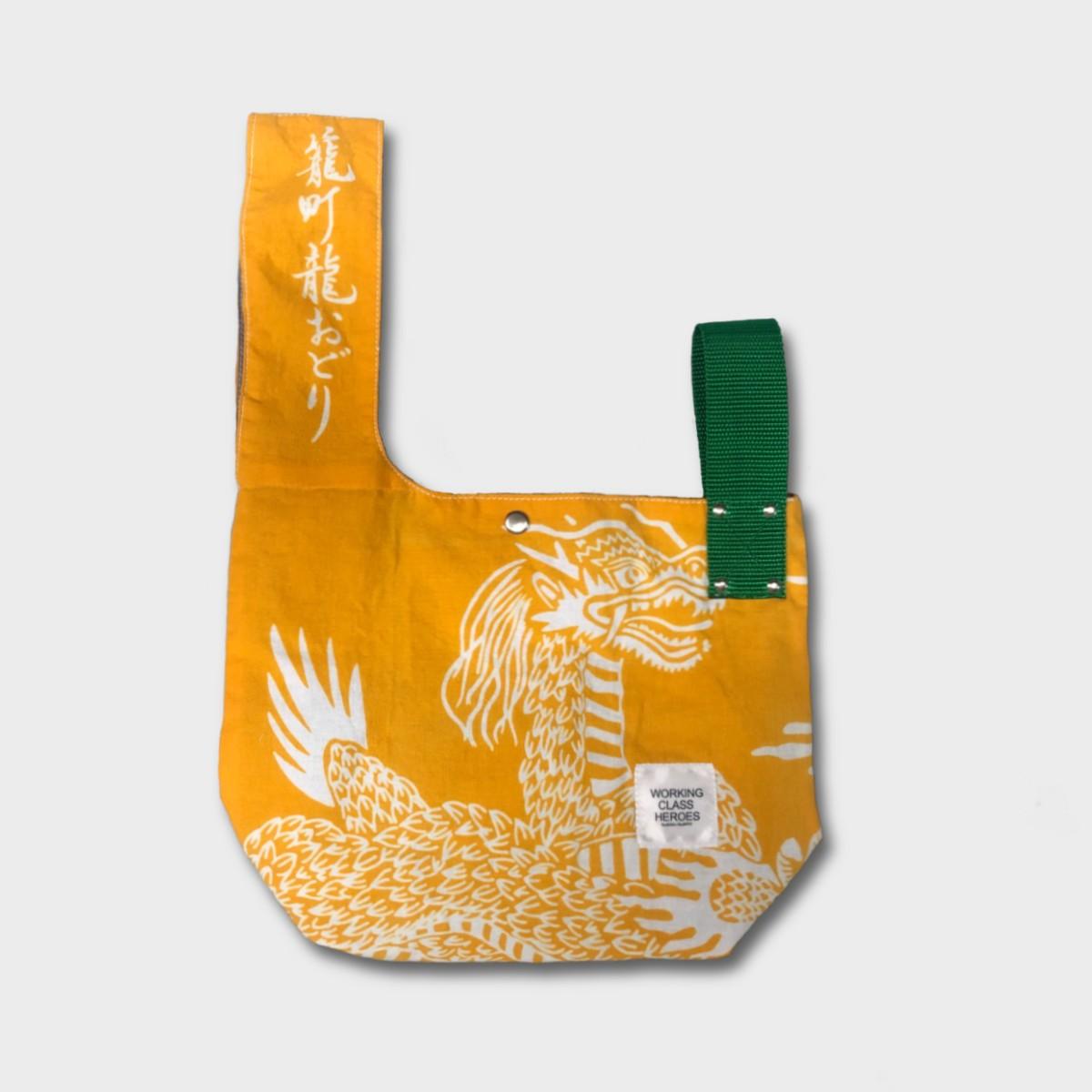 "Re;make" Tenugui remake "SHIJIMI" Bag -長崎くんち 籠町 龍踊り | 4枚目