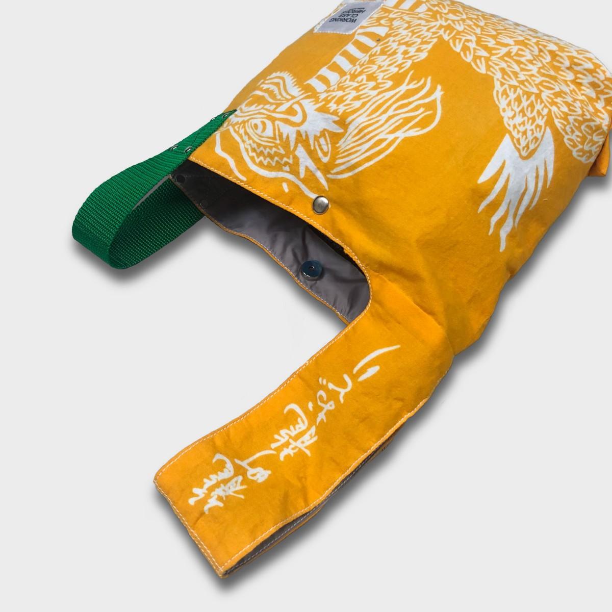 "Re;make" Tenugui remake "SHIJIMI" Bag -長崎くんち 籠町 龍踊り | 6枚目