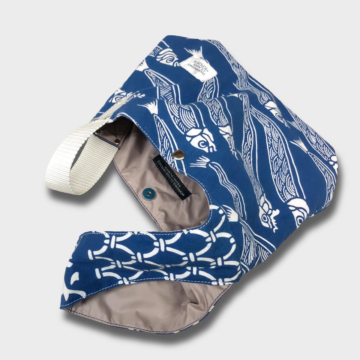 "Re;make" Tenugui remake "SHIJIMI" Bag -長崎くんち 恵比須船 | 6枚目