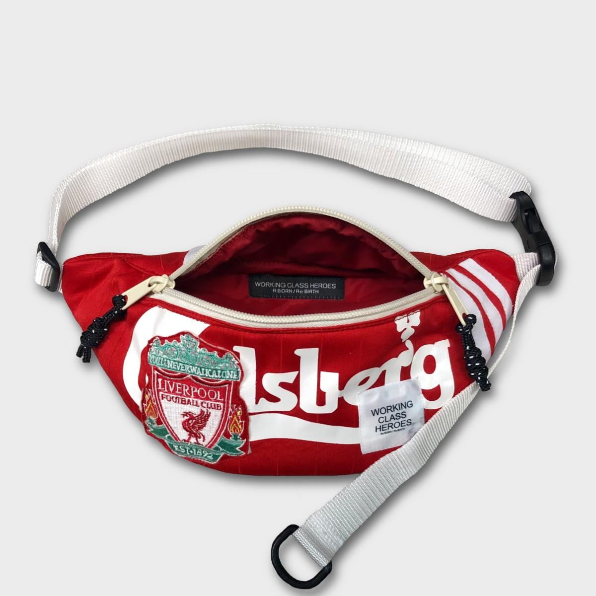 "Re;make" used soccer uniform fanny pack -LFC | 5枚目