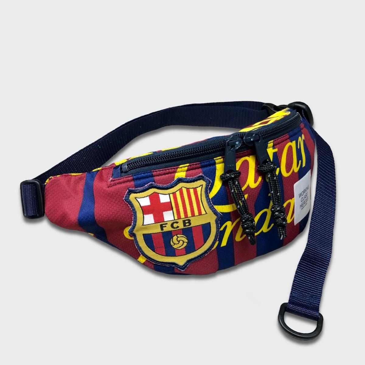 "Re;make" used soccer uniform fanny pack -FCB | 3枚目