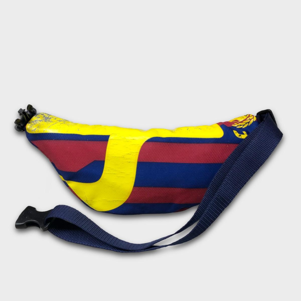 "Re;make" used soccer uniform fanny pack -FCB | 5枚目