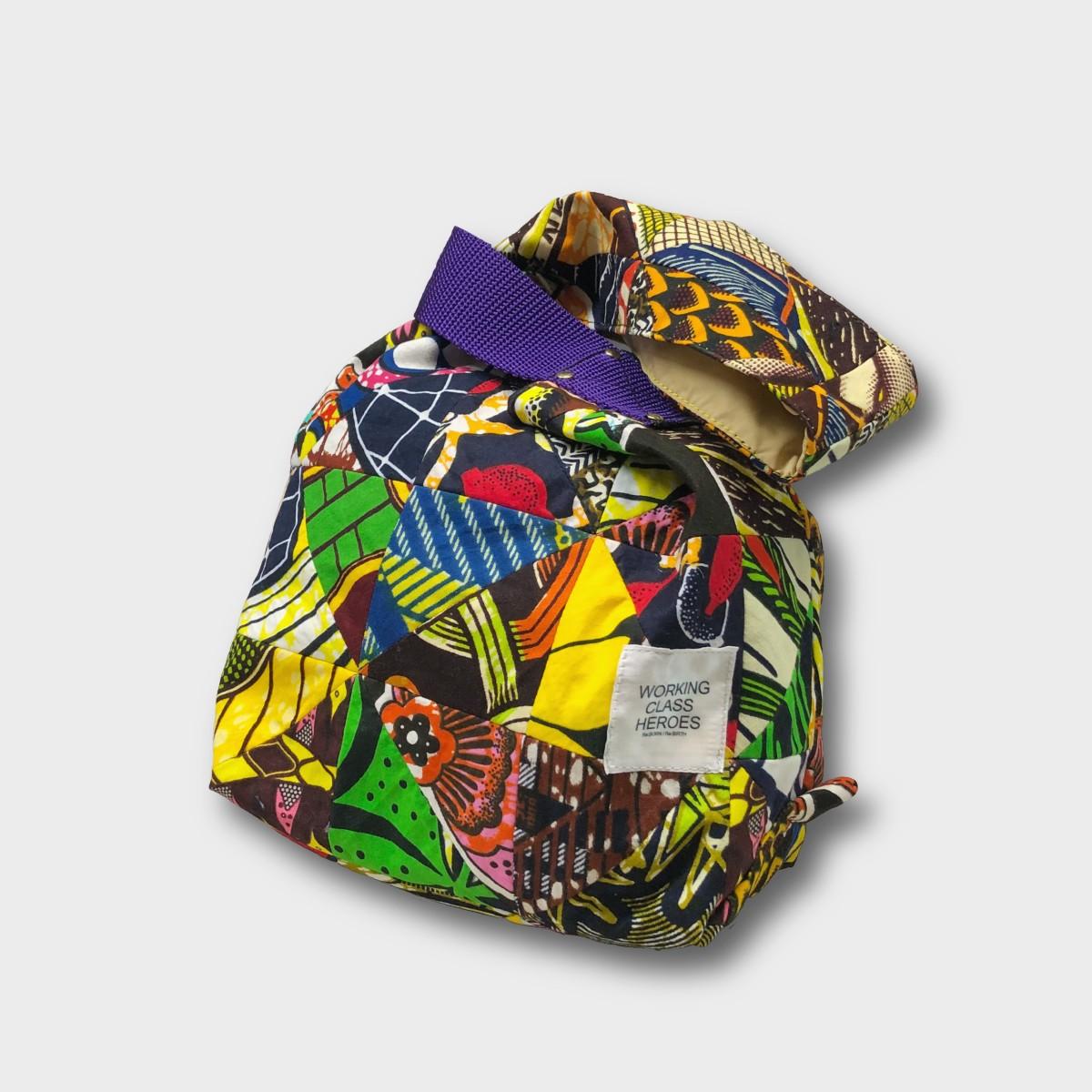 "Patchworks" Triangle patch African batik SHIJIMI Bag -prp | 2枚目