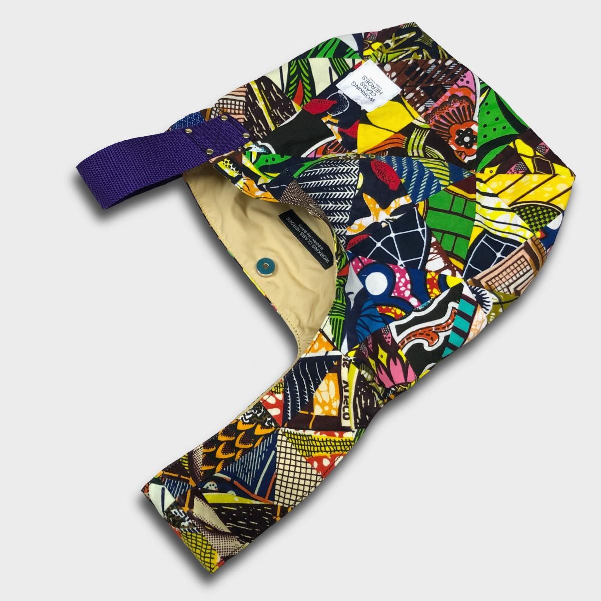 "Patchworks" Triangle patch African batik SHIJIMI Bag -prp | 3枚目