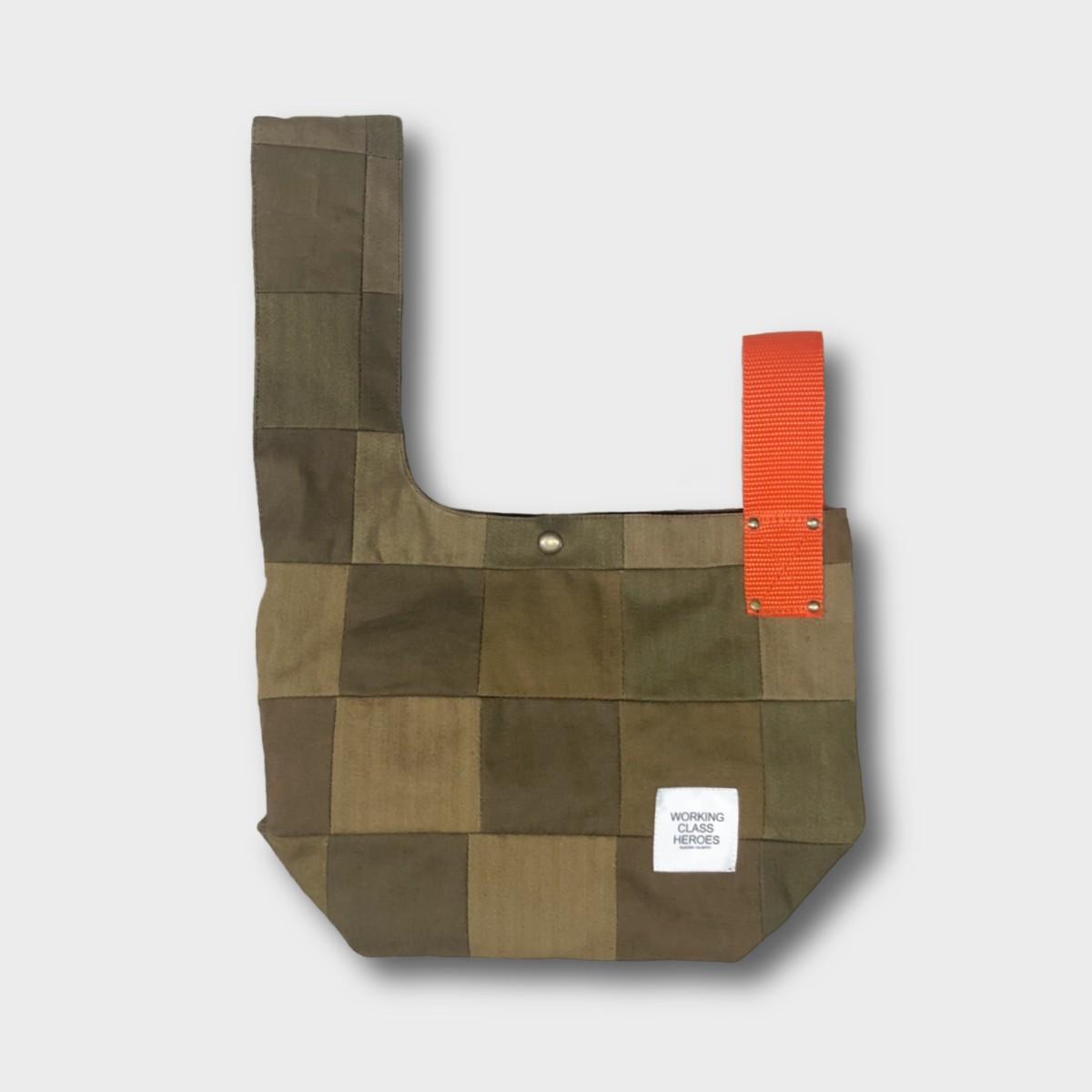 "Patchworks" Czech military twill cloth "SIJIMI" Bag -org | 4枚目