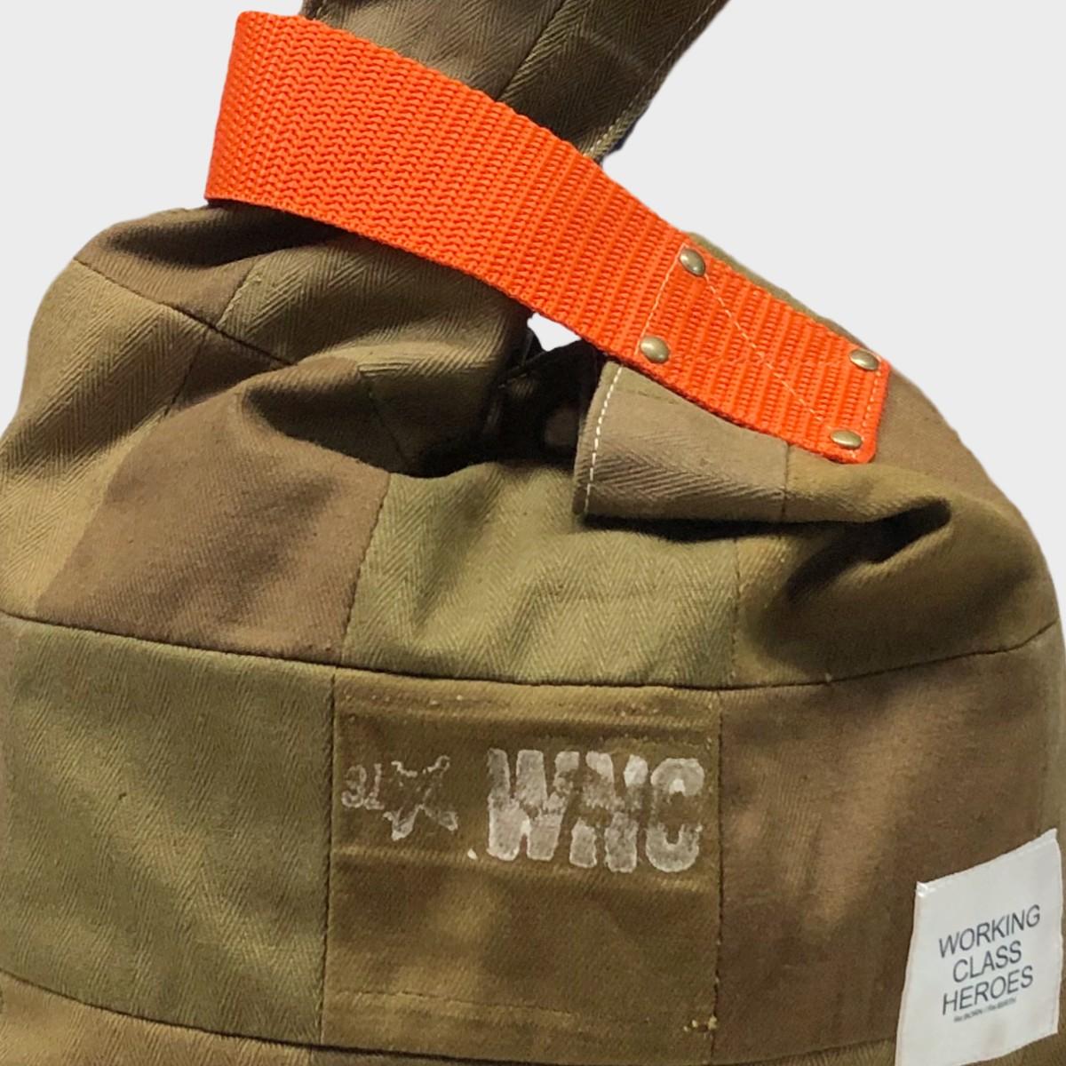 "Patchworks" Czech military twill cloth "SIJIMI" Bag -org #2 | 6枚目