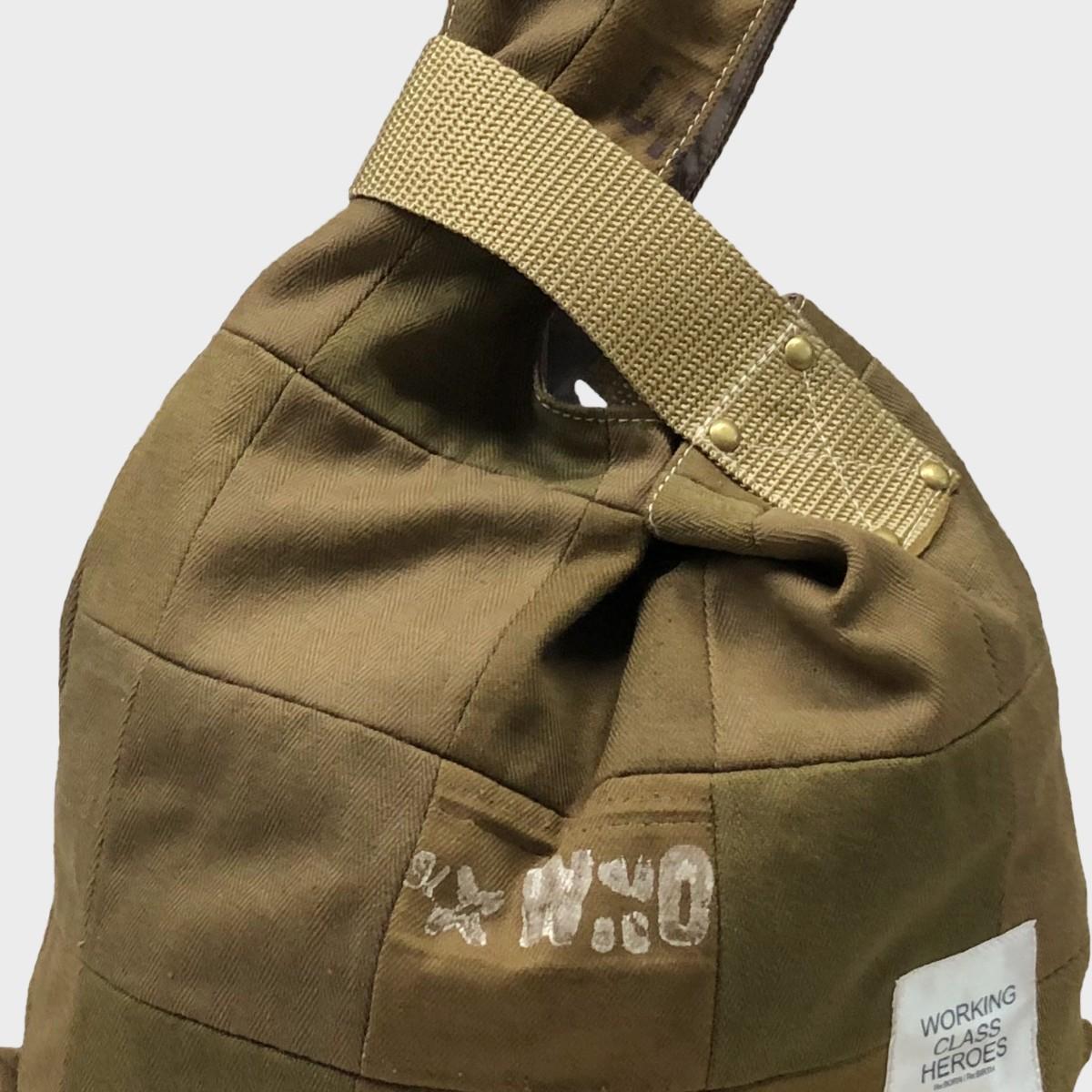 "Patchworks" Czech military twill cloth "SIJIMI" Bag -khk | 4枚目