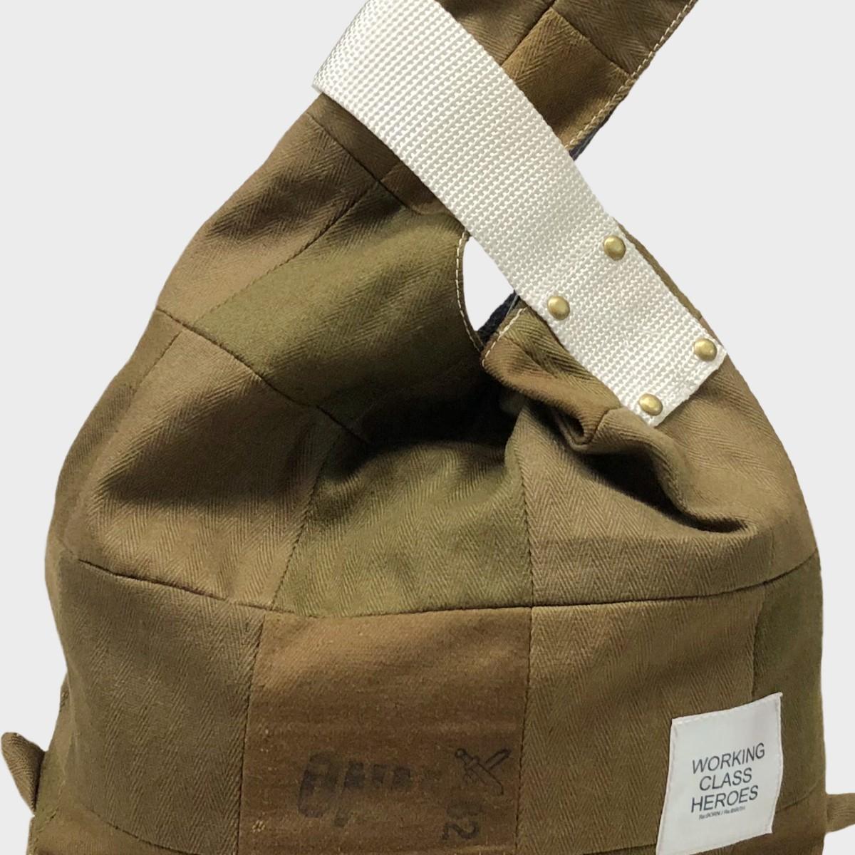 "Patchworks" Czech military twill cloth "SIJIMI" Bag -wht #2 | 3枚目