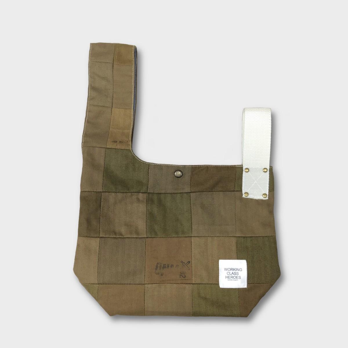 "Patchworks" Czech military twill cloth "SIJIMI" Bag -wht #2 | 4枚目