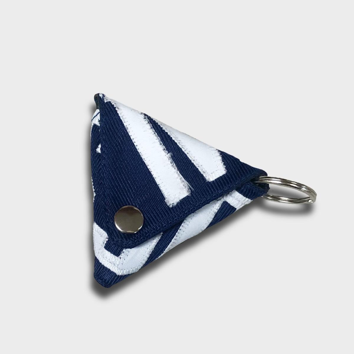 "Re;make" NFL gameshirt remake Triangle Coin purse -nvy /wht