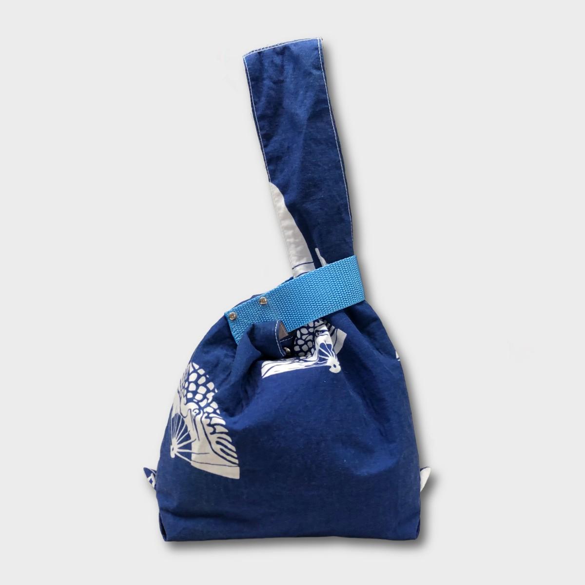 "Re;make" Tenugui remake "SHIJIMI" Bag -長崎くんち 今博多町 本踊り | 2枚目