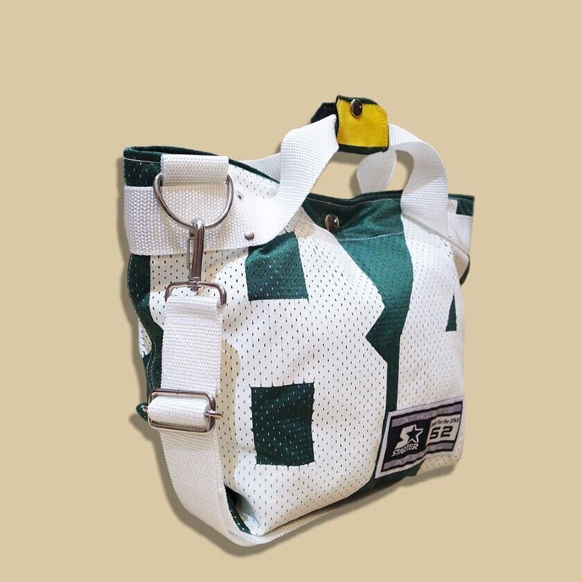 "Re;make" NFL Game shirts Tote Bag (S) -"84"/Green | 3枚目