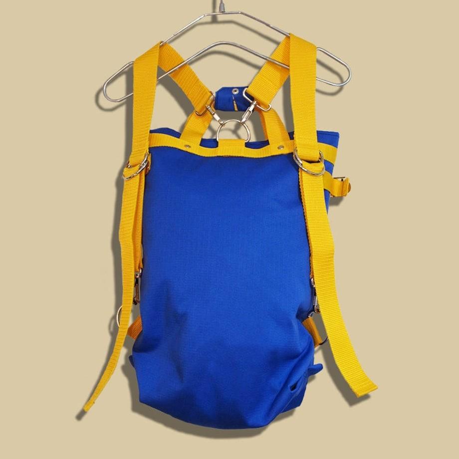 "Re;make" used soccer uniform 2way Rucksack -BNT / Blue | 6枚目