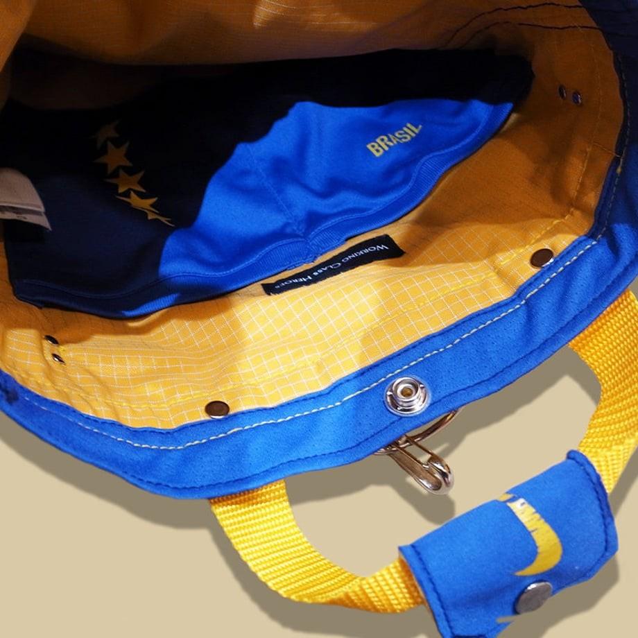 "Re;make" used soccer uniform 2way Rucksack -BNT / Blue | 7枚目