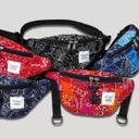 "Patchworks" Diamond Patch Bandana Fanny Pack
