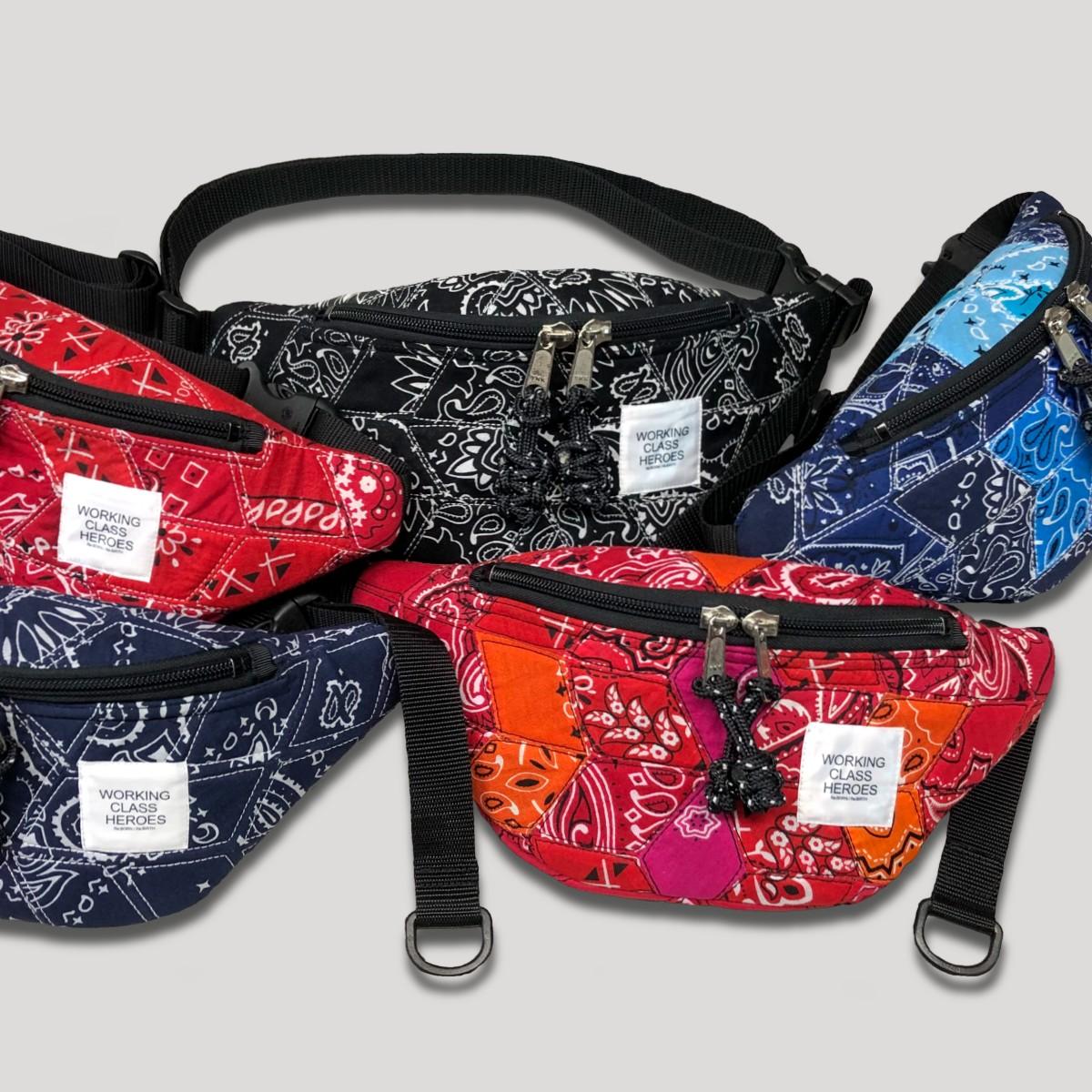 "Patchworks" Diamond Patch Bandana Fanny Pack