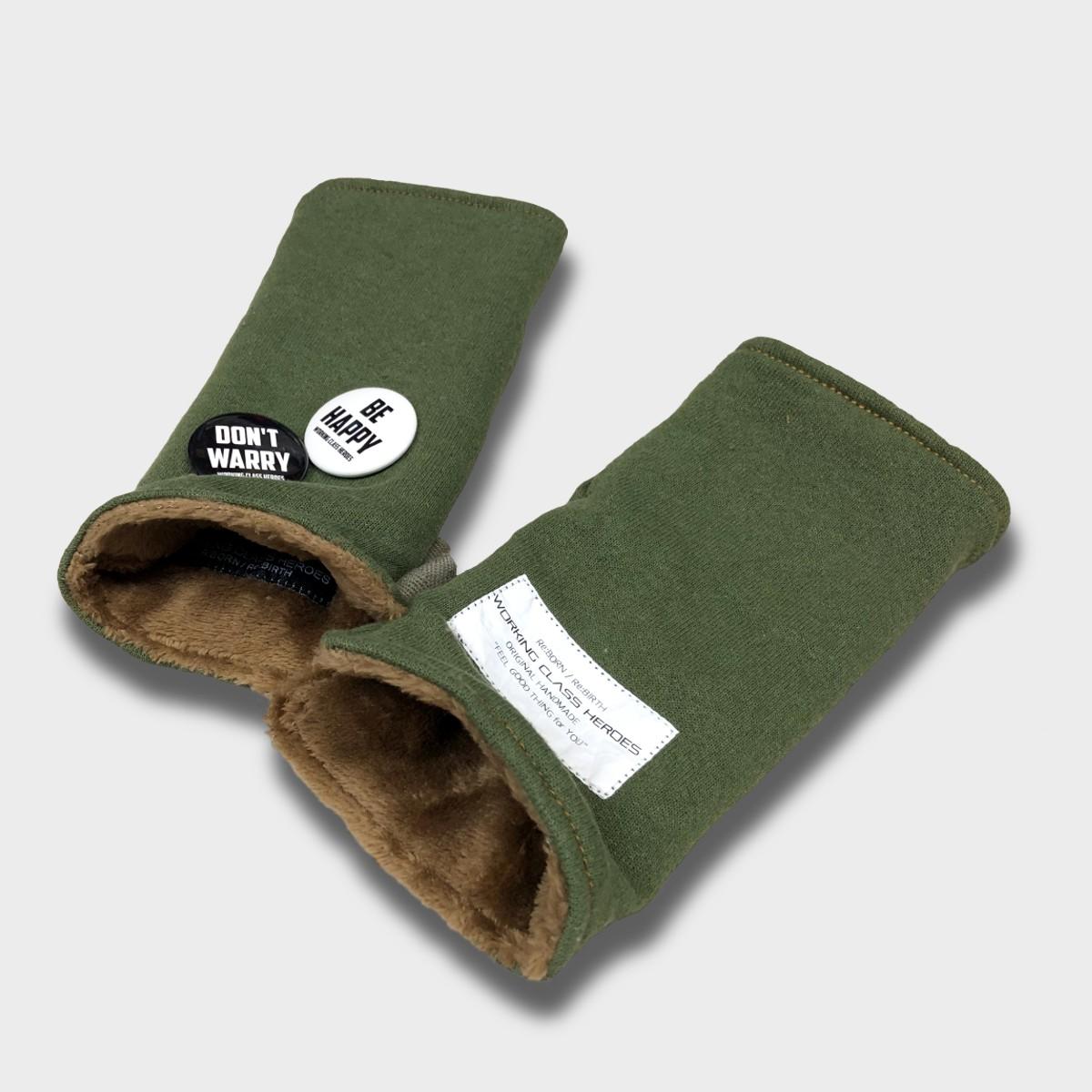"Re;make" used USMC sweat hand warmer -solid | 2枚目