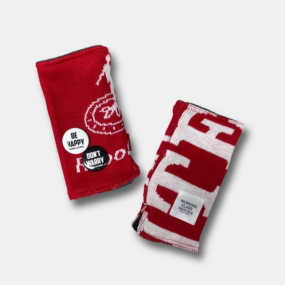 "Re;make" used soccer muffler hand warmer -The Tukkers1枚目の画像