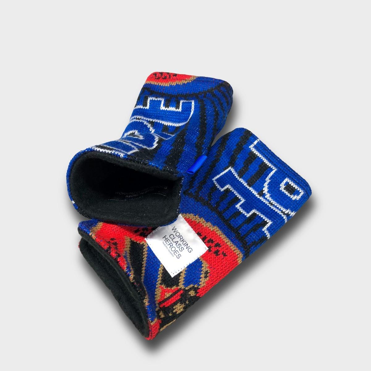 "Re;make" used soccer muffler hand warmer -BZ | 2枚目