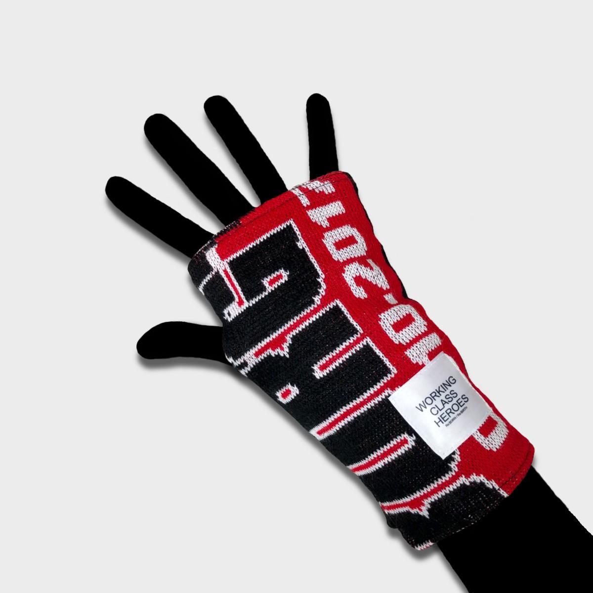 "Re;make" used soccer muffler hand warmer -HvsF | 2枚目