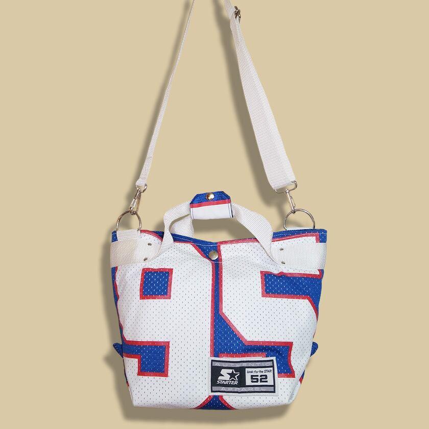 "Re;make" NFL Game shirts Tote Bag (S) -"95"/ blue1枚目の画像