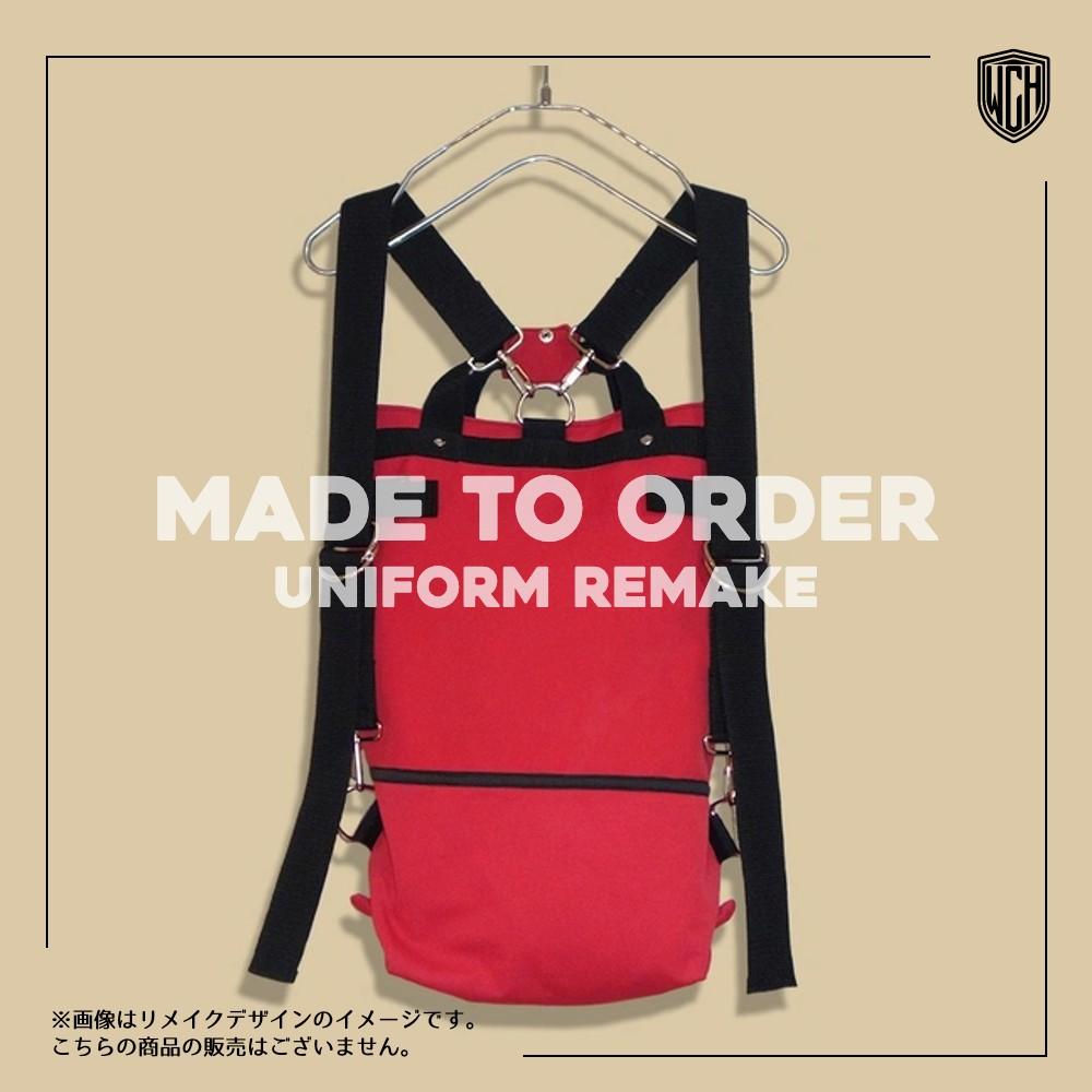 【オーダーリメイク】ユニフォームリメイク FB 2way リュックサック(L) | 5枚目