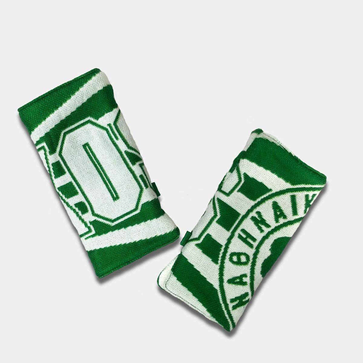 "Re;make" used soccer muffler hand warmer -PMC /Green | 3枚目